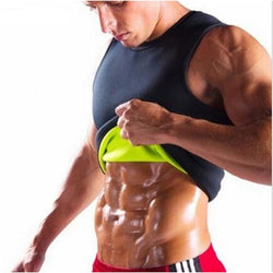 Men Hot Sweat Shirt Cami Neoprene Vest Body Shaper Waist Trainer
